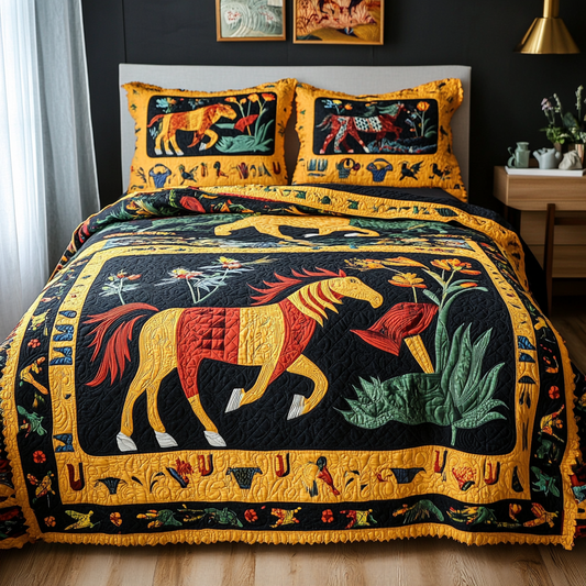 Native Horse TAI080824050 Quilt Bedding Set