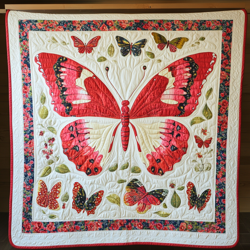 Butterfly DAI070824034 Quilt Blanket