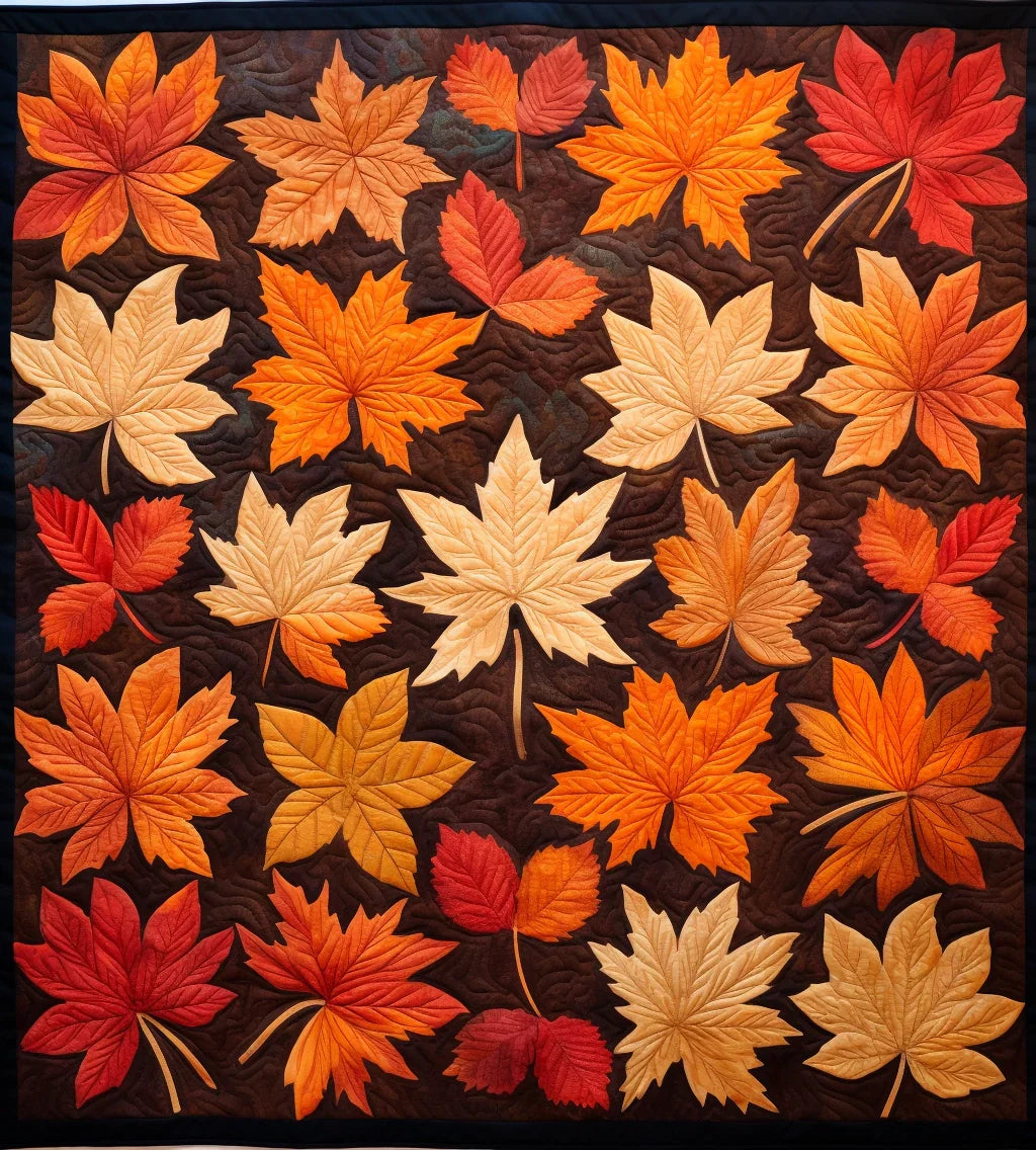 Autumn Leaves BL91123116 Quilt Blanket