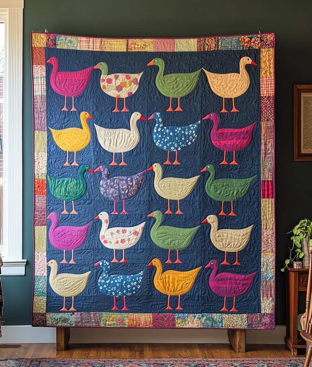 Geese DAI221024208 Quilt Blanket