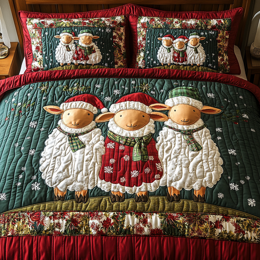 Sheep TAI101224394 Quilt Bedding Set