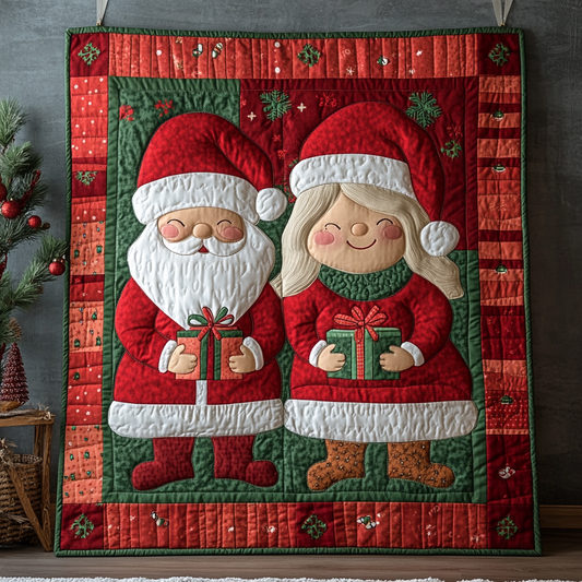 Mr And Mrs Claus DAI111124525 Quilt Blanket