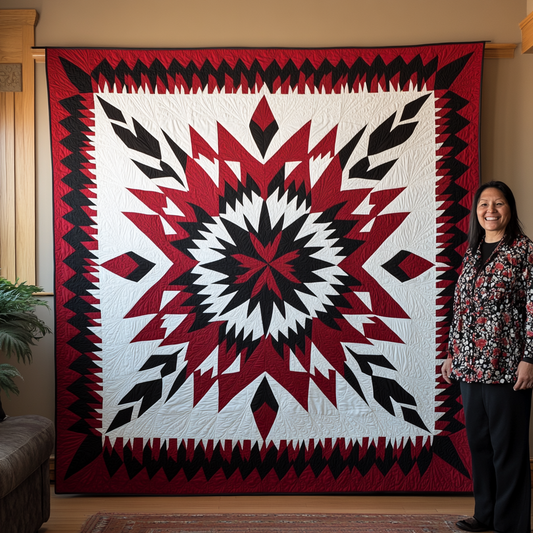 Native American TAI091024026 Quilt Blanket