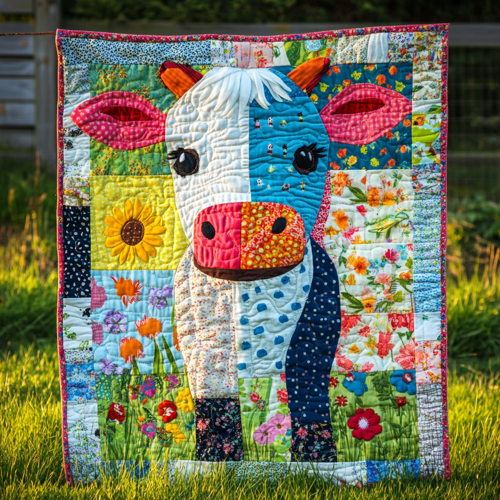 Cow DAI221024096 Quilt Blanket