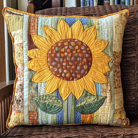 Sunflower TAI130824209 Quilted Pillow Case