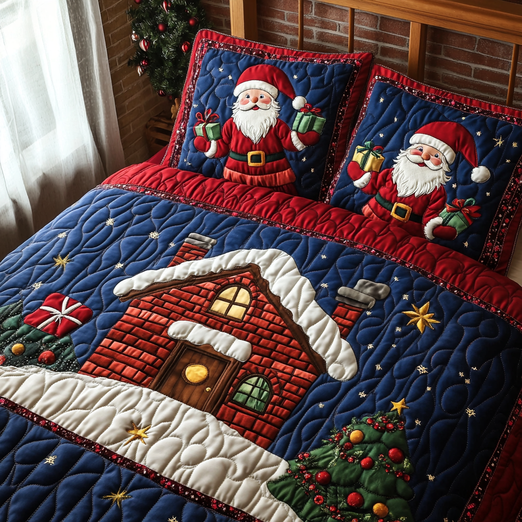 Christmas Santa DAI231124093 Quilt Bedding Set