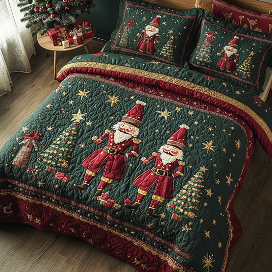 Christmas Nutcracker TAI201124160 Quilt Bedding Set