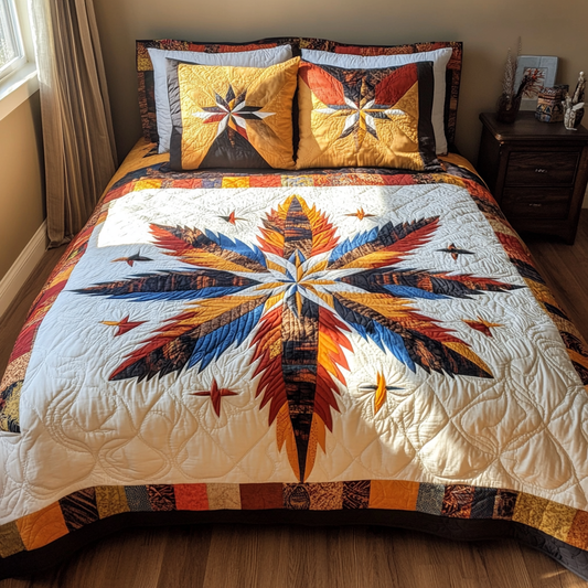 Native American Feather Star DAI171224214 Quilt Bedding Set