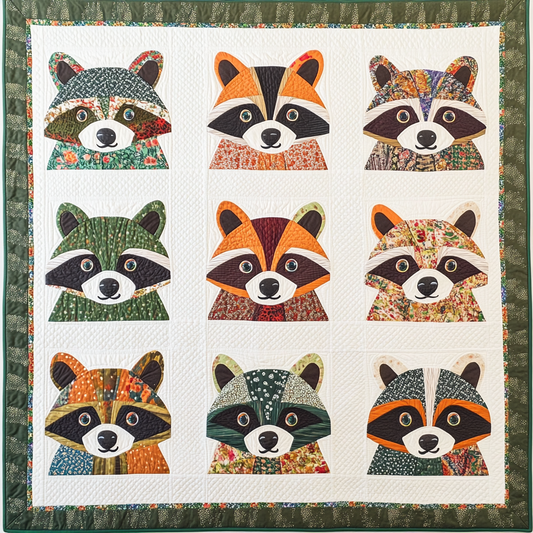 Raccoon DAI25102462 Quilt Blanket