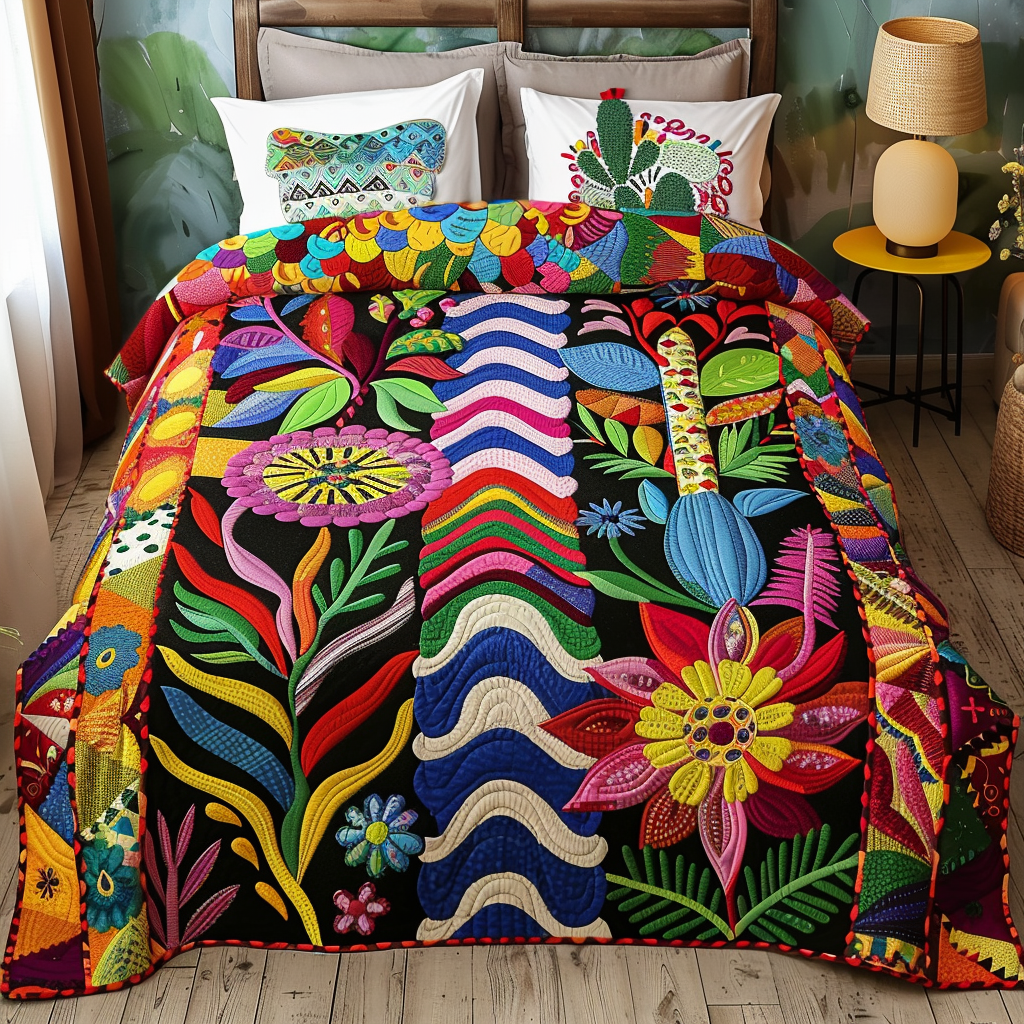 Tropical Forest TAI251124083 Quilt Bedding Set