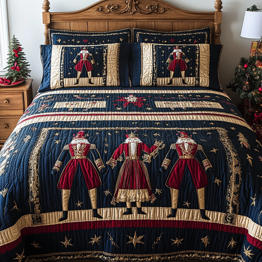 Christmas Nutcracker TAI041024510 Quilt Bedding Set