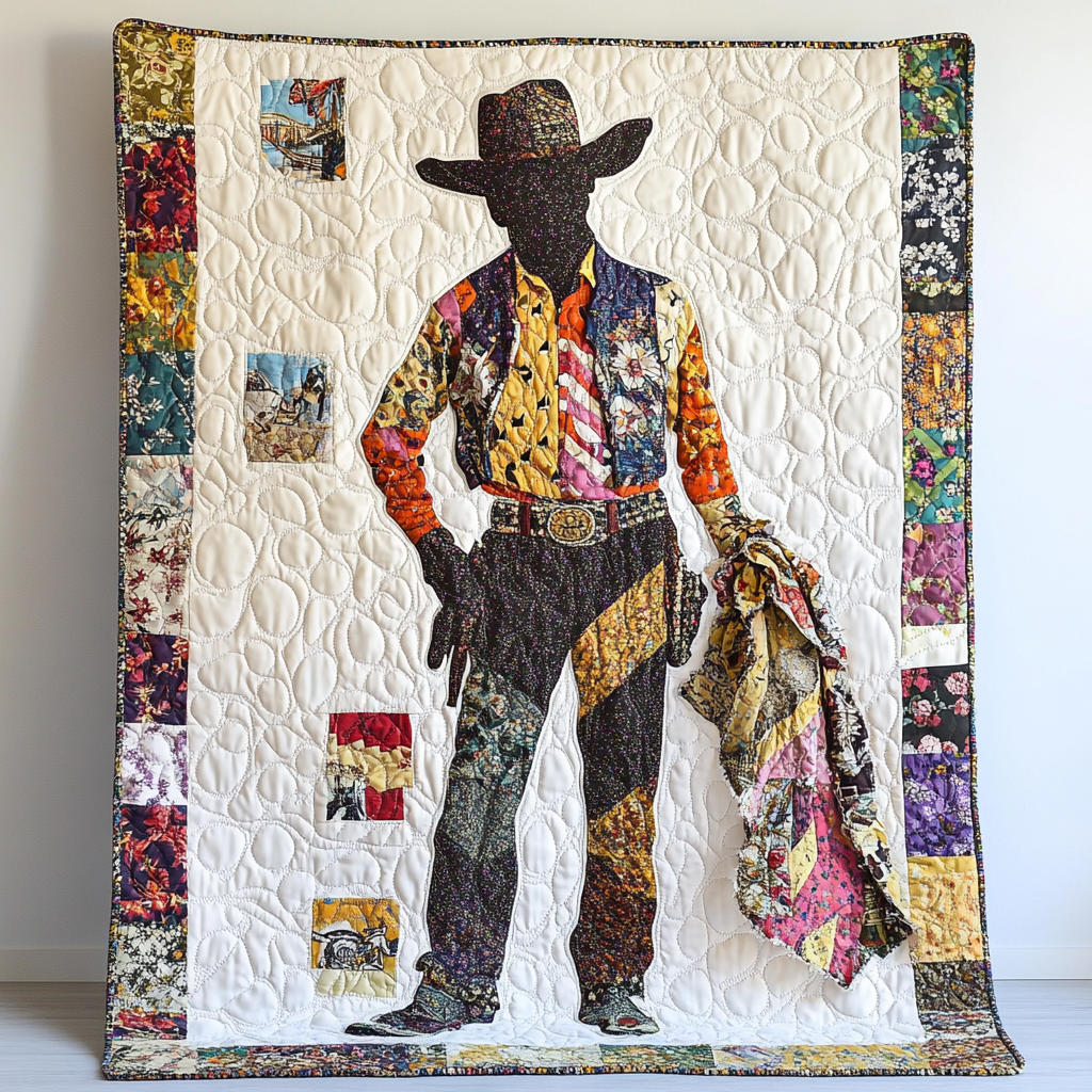 Cowboy TAI01102459 Quilt Blanket