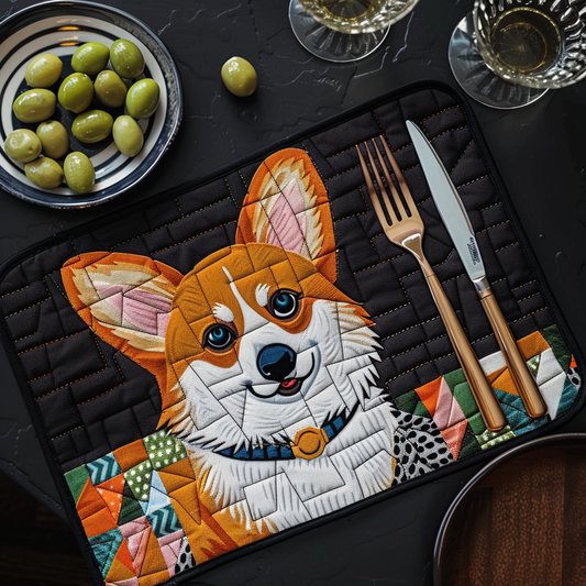 Corgi TAI21052407 Quilted Placemats