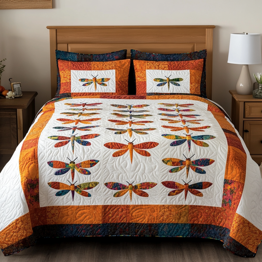 Dragonfly DAI280824246 Quilt Bedding Set