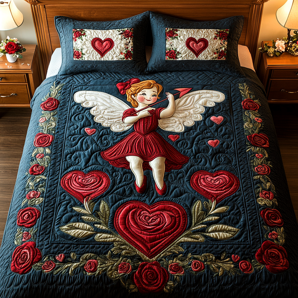 Cupid DAI241224192 Quilt Bedding Set