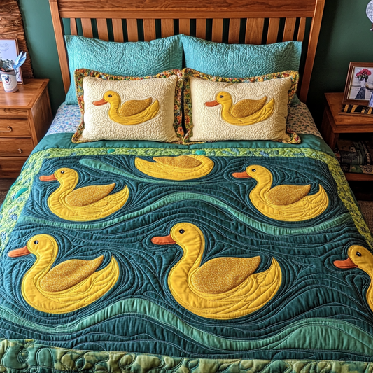 Duck DAI040225197 Quilt Bedding Set