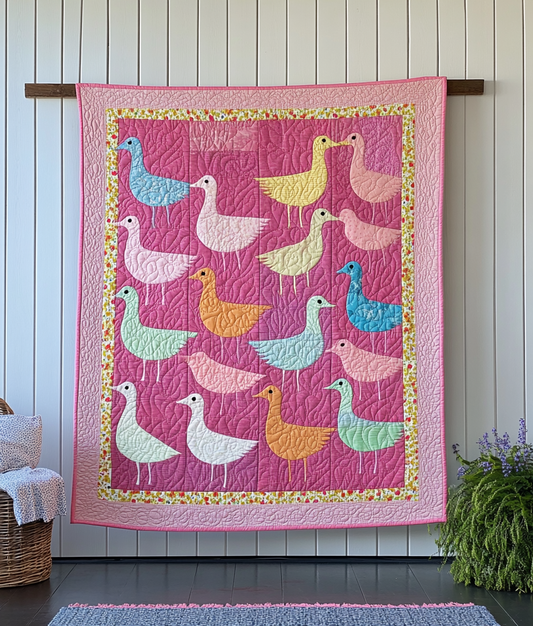 Geese DAI221024198 Quilt Blanket