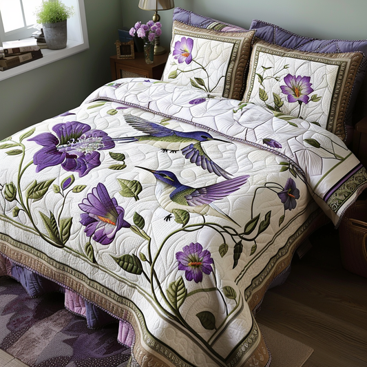 Hummingbird TAI100724041 Quilt Bedding Set