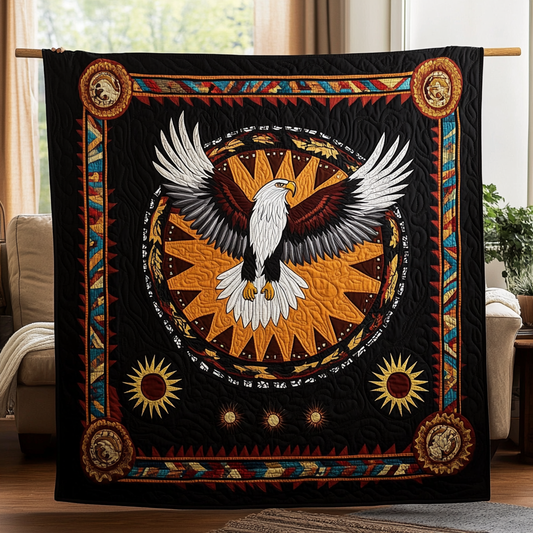 Native Eagle TAI091024248 Quilt Blanket