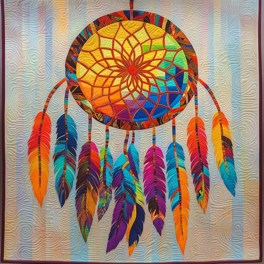 Native American Dreamcatcher DAI230924074 Quilt Blanket