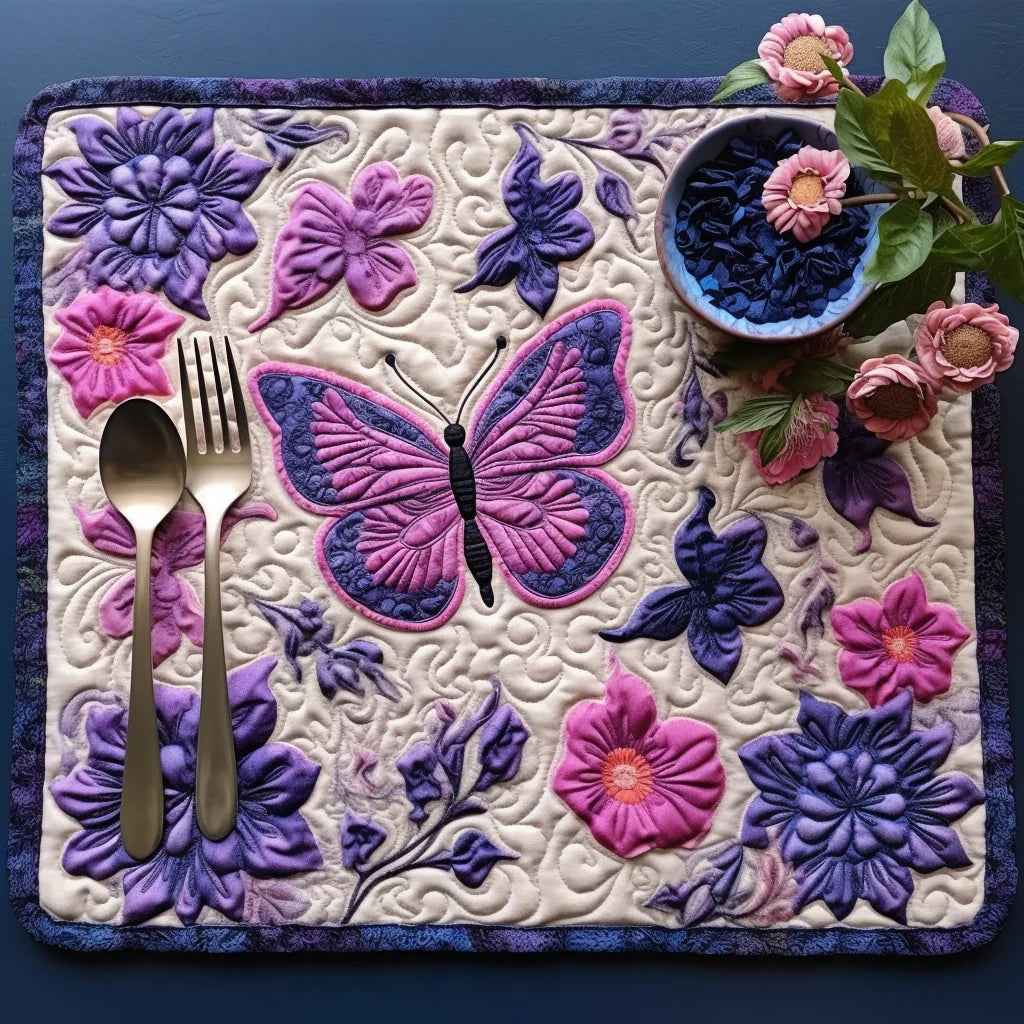 Butterfly TAI040124270 Quilted Placemats