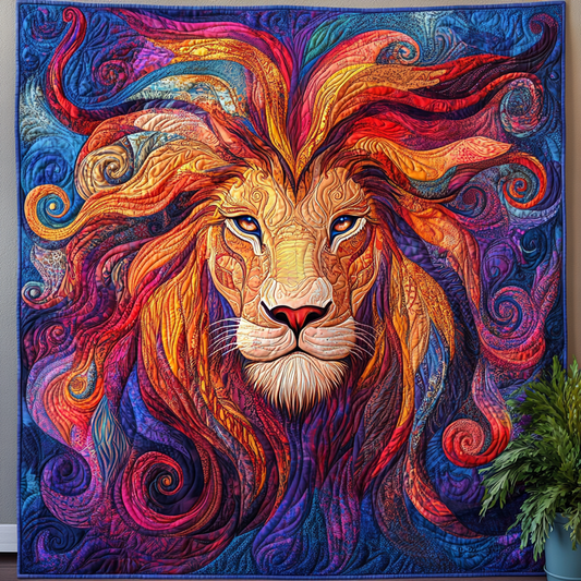 Majestic Lion TAI111124256 Quilt Blanket