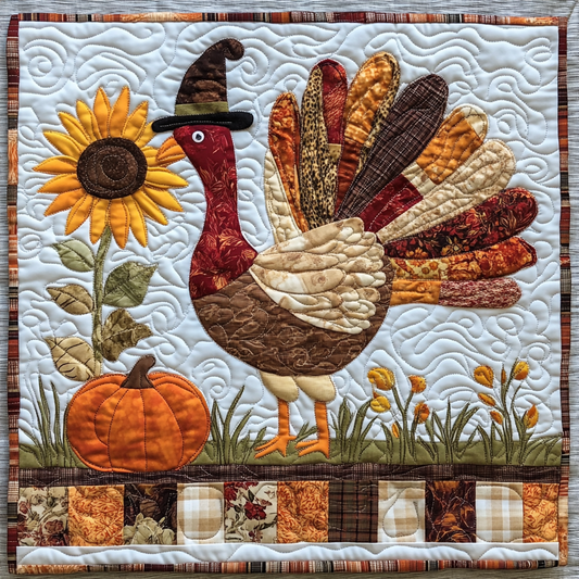 Autumn Turkey TAI041024376 Quilted Placemats