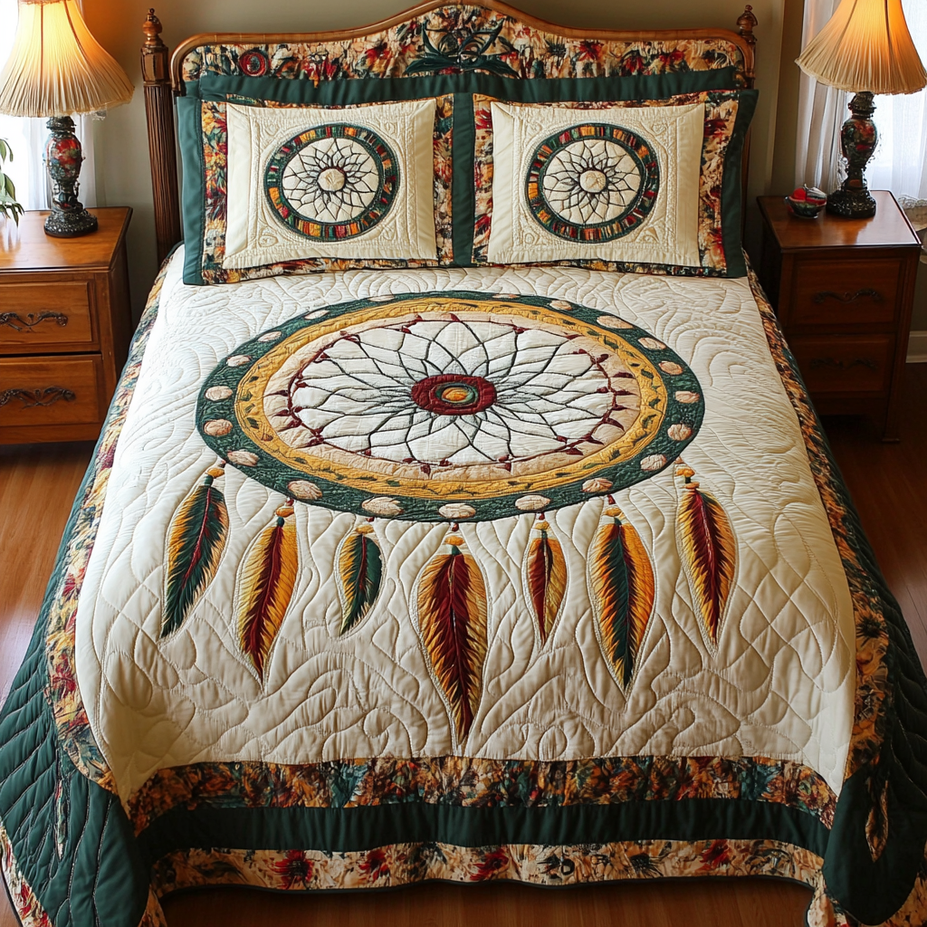 Dreamcatcher DAI040924035 Quilt Bedding Set