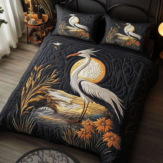 Heron DAI040225314 Quilt Bedding Set