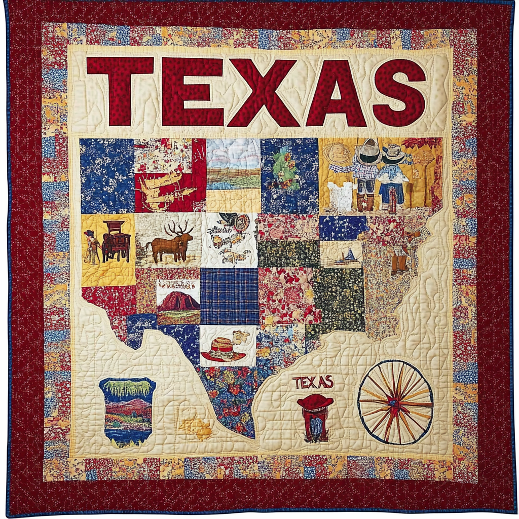 Texas TAI101224205 Quilt Blanket