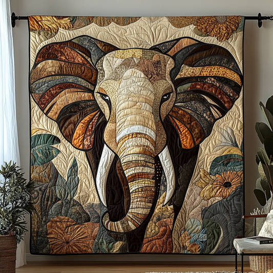 Elephant TAI021024302 Quilt Blanket