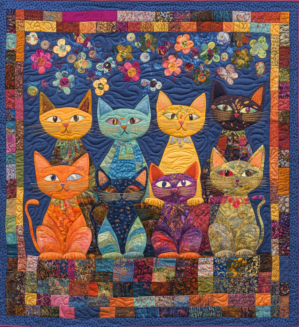 Cat DAI190225087 Quilt Blanket
