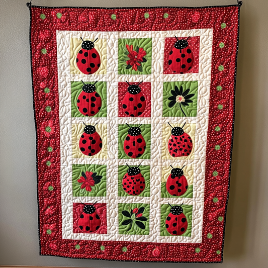 Ladybug DAI221024171 Quilt Blanket