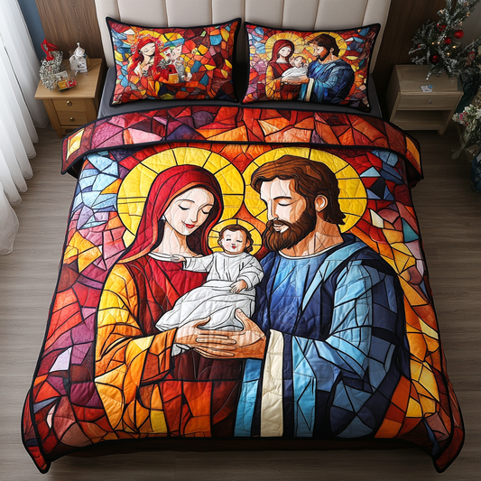 Nativity TAI181024150 Quilt Bedding Set