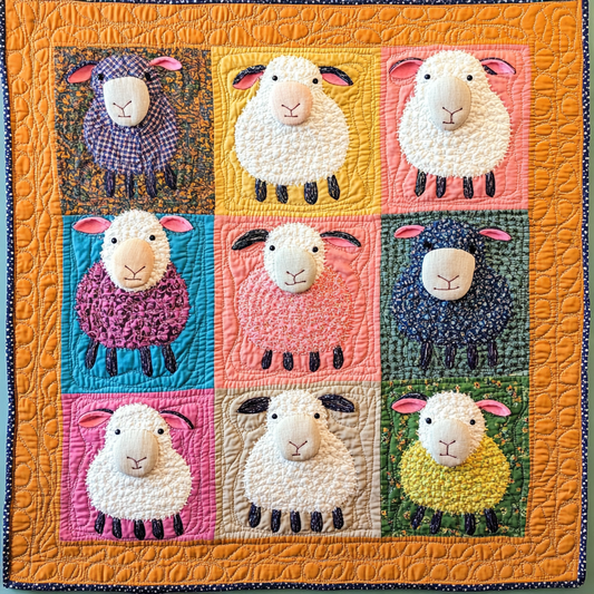 Sheep DAI070824030 Quilt Blanket