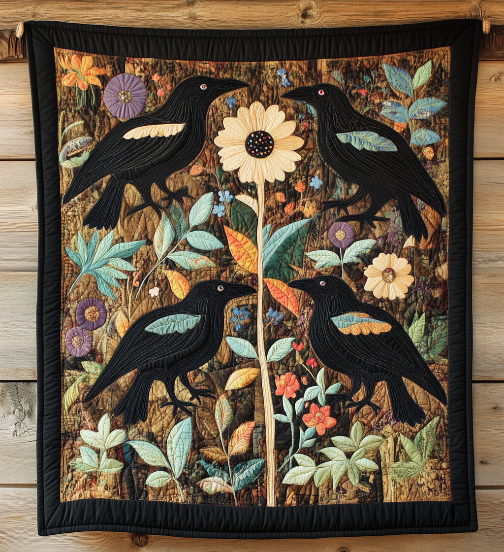 Raven DAI040225108 Quilt Blanket