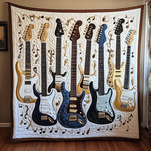 Guitar TAI091024149 Quilt Blanket