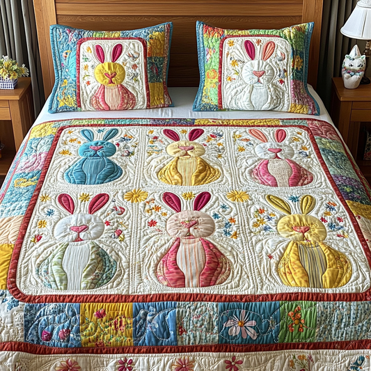 Bunny DAI040225176 Quilt Bedding Set