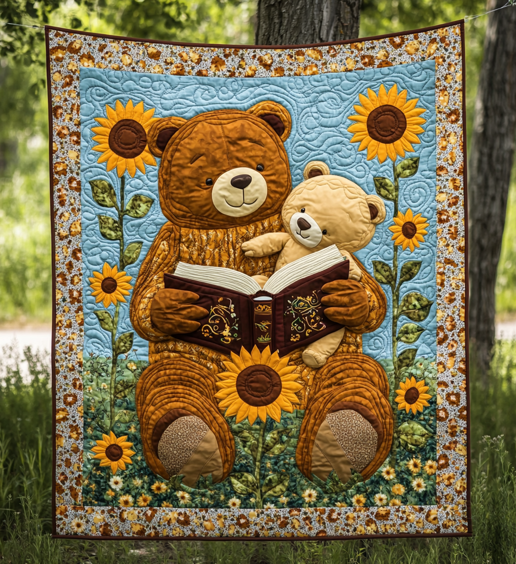 Mama And Baby Bear DAI150125033 Quilt Blanket