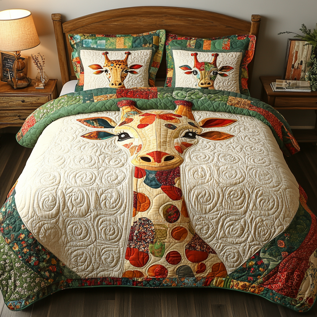 Giraffe DAI281124141 Quilt Bedding Set