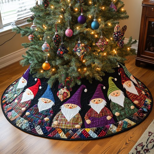 Christmas Gnome TAI021024143 Quilted Tree Skirt