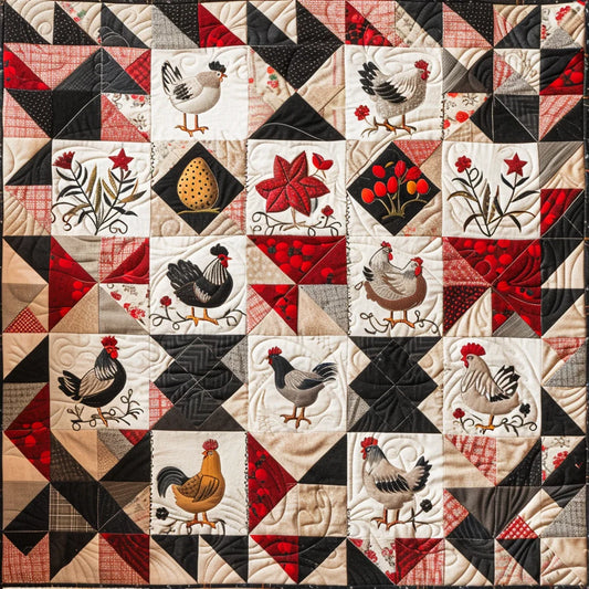 Chicken TAI030524009 Quilt Blanket