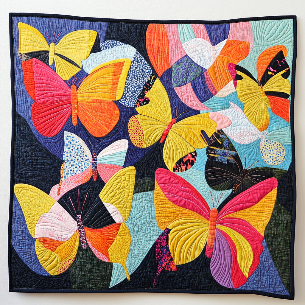 Butterfly DAI070824052 Quilt Blanket