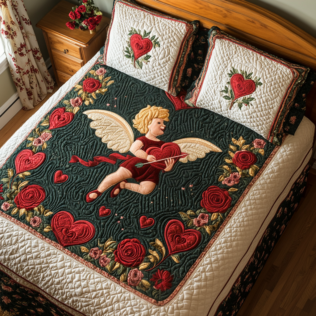 Cupid DAI241224194 Quilt Bedding Set