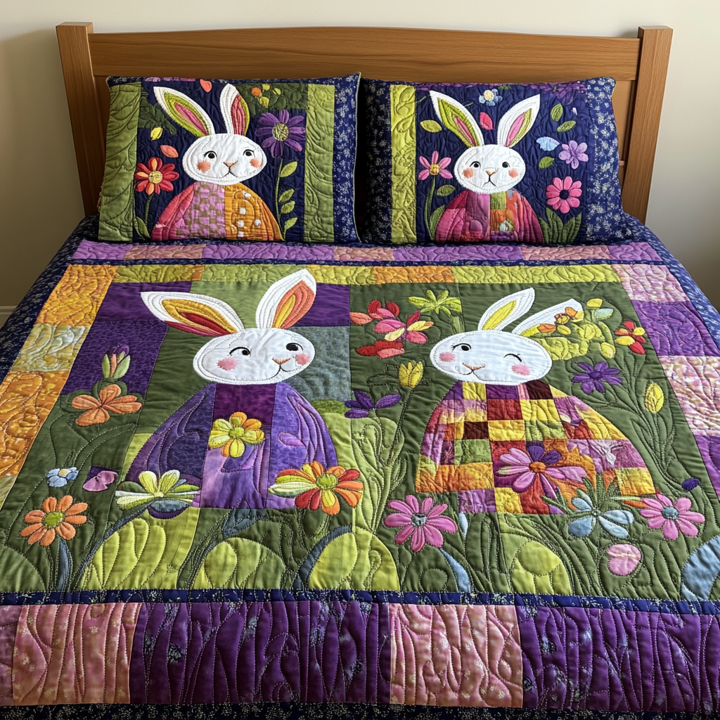 Bunny DAI280824081 Quilt Bedding Set