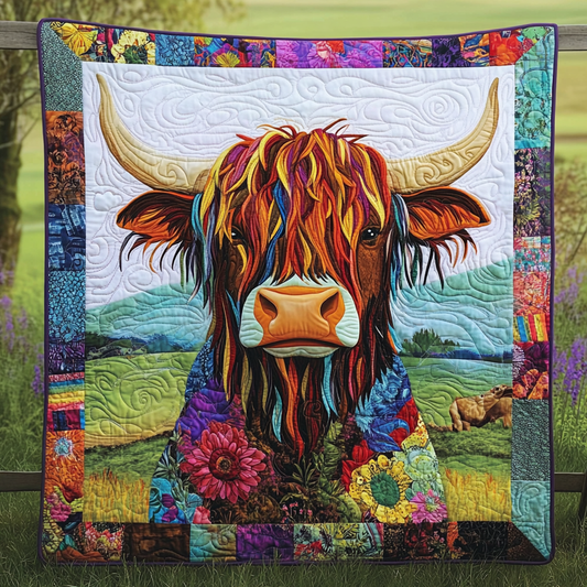 Highland Cow DAI111124427 Quilt Blanket