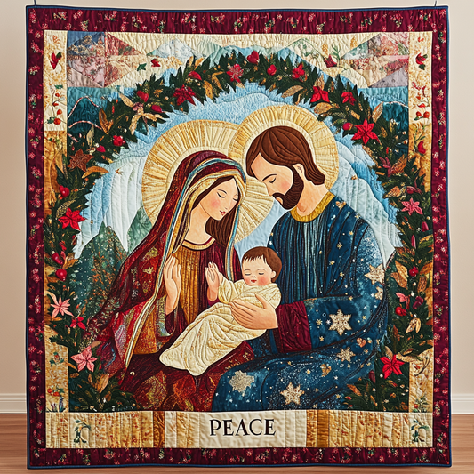 Nativity Scene TAI041024399 Quilt Blanket