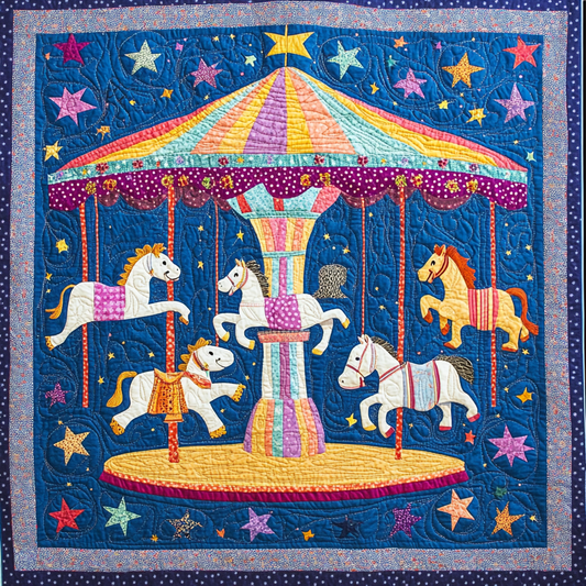 Merry Go Round DAI051224011 Quilt Blanket