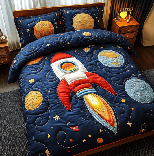 Rocket DAI301224254 Quilt Bedding Set