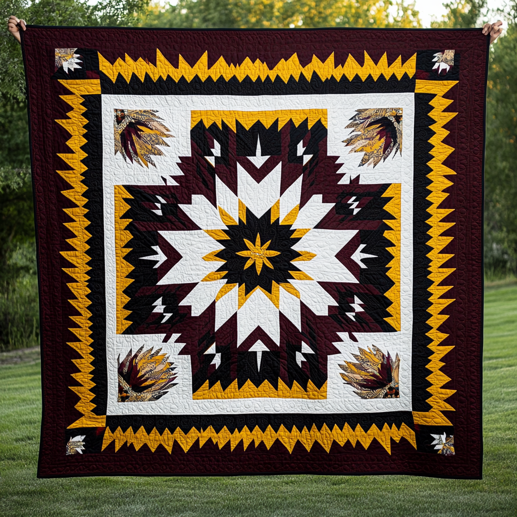 Native American TAI121024137 Quilt Blanket